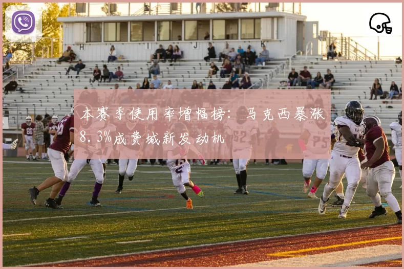 本赛季使用率增幅榜：马克西暴涨8.3%成费城新发动机